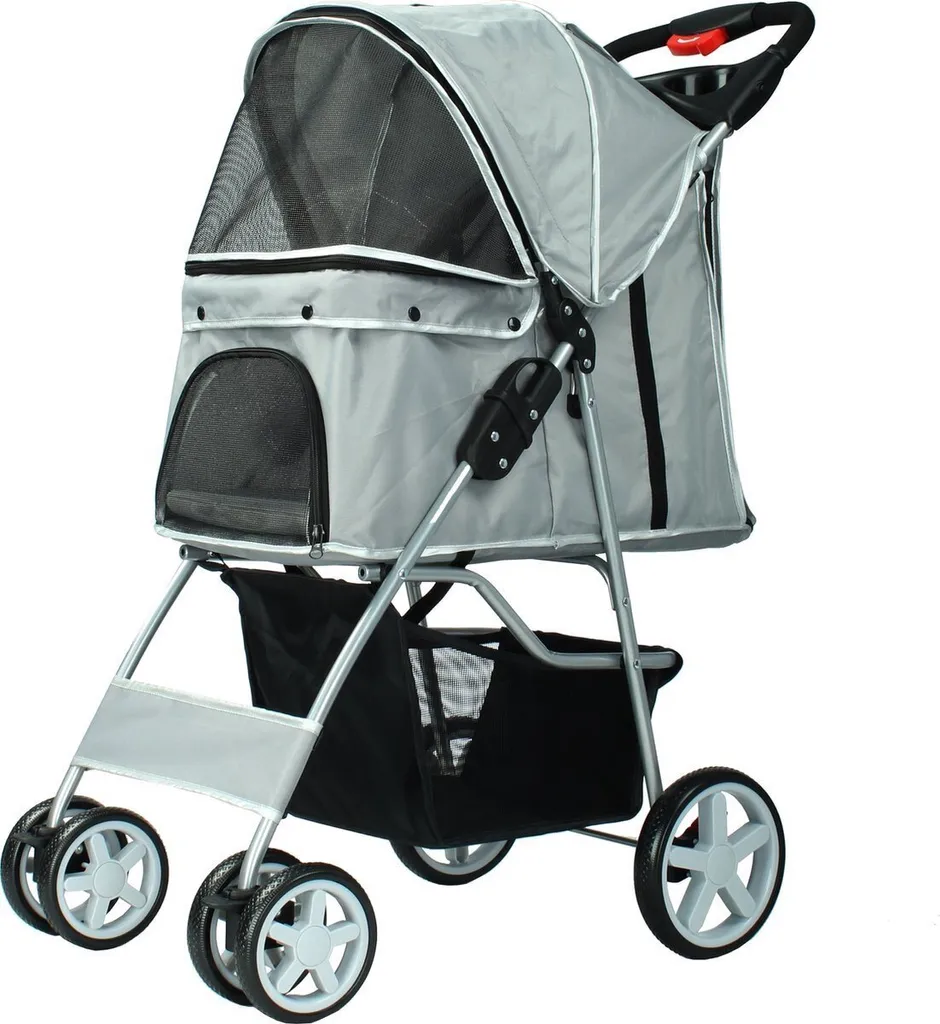 Poussette légère Hipet gris : solution compacte pour voyager sans encombre - 10