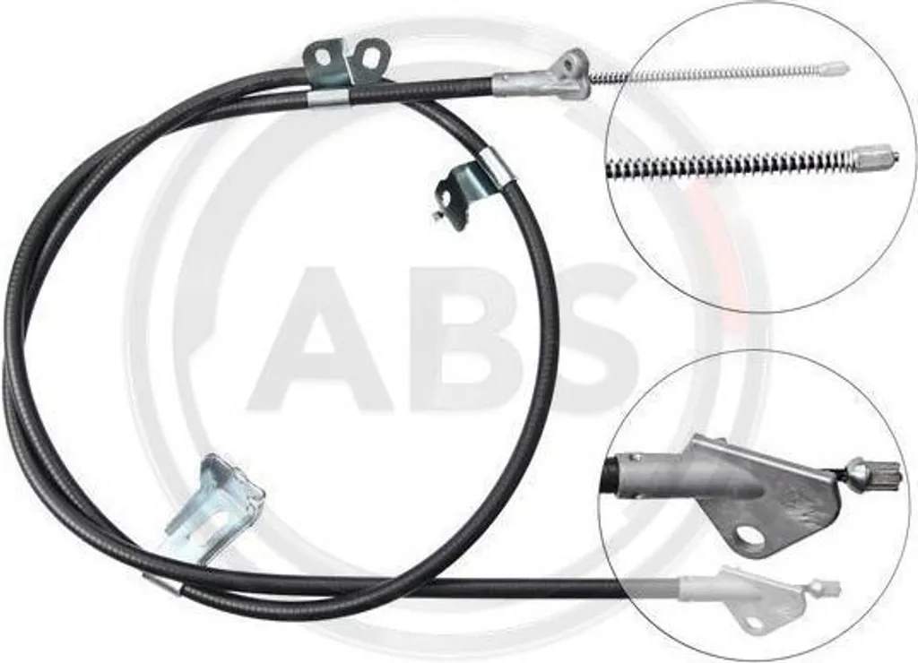Câble Frein à Main K19517 Durable en Acier Gaine Renforcée pour Yaris