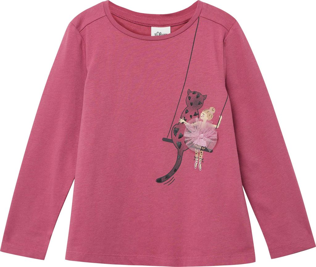 s.Oliver, Bernd Freier GmbH & Co.KG T-SHIRT 4465 LILAC/PINK 116