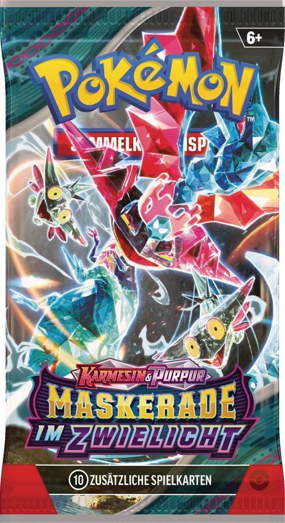 Pokémon PKM KP06 Booster - Crimson & Crimson, 10 kariet Obrázok produktu