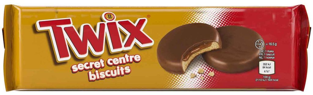 Twix Secret Centre Biscuits 132g Produktbild 