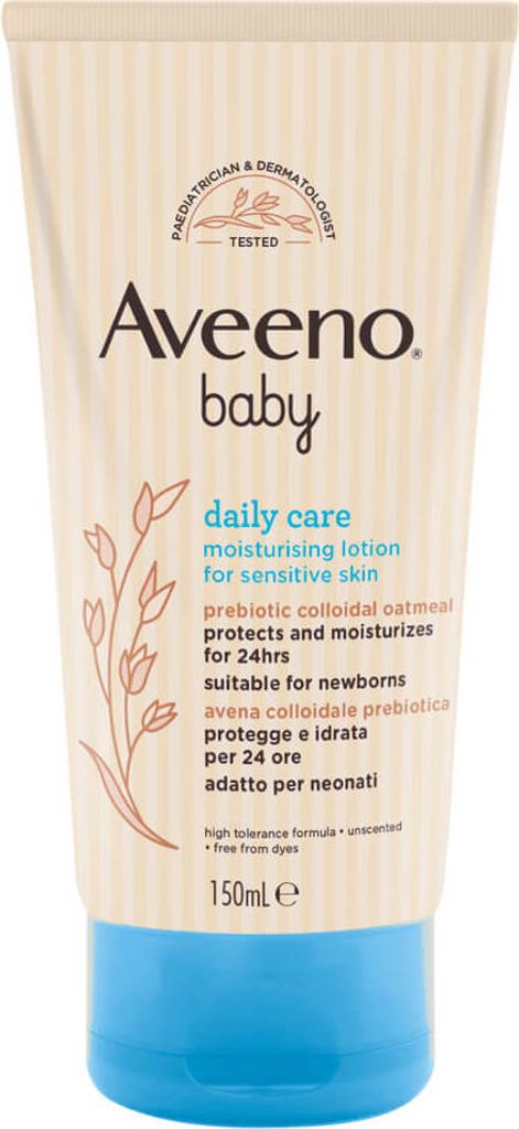 Aveeno Baby Daily Care Feuchtigkeitslotion 150ml Produktbild 