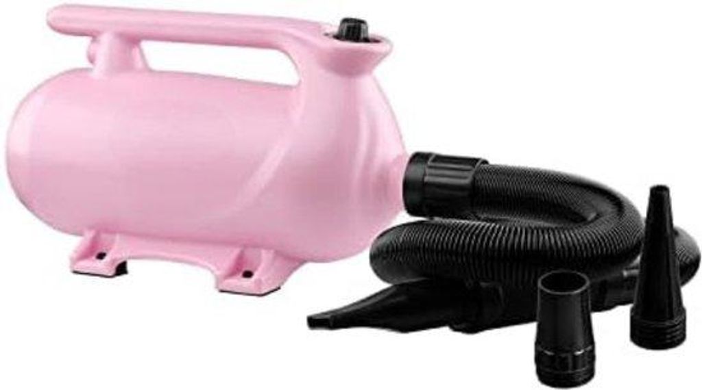 Hundehaarföhn - Wasserstrahler für Hunde - Hundehaarföhn Wasserstrahler - Rosa