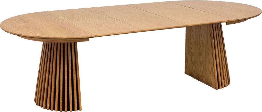 Kulissen-Esstisch >Osaka< ausziehbar bis 240cm, Eiche furniert - 120/160/200/240x75cm (DxBxH)