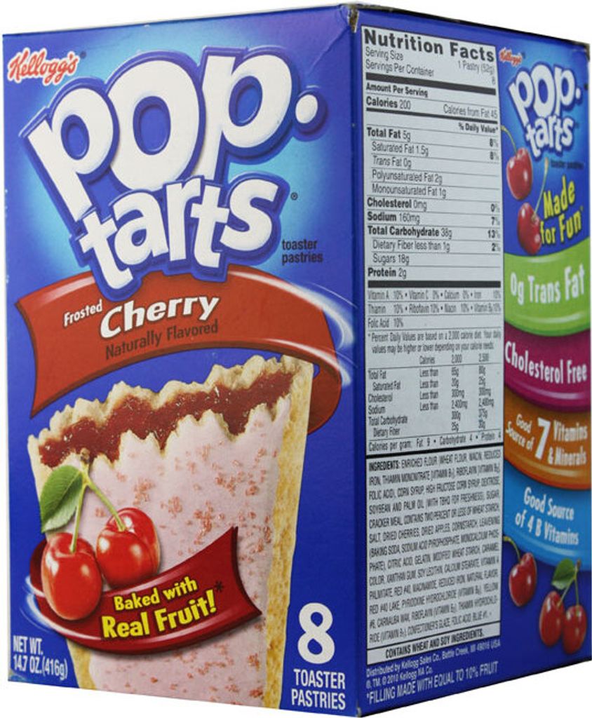 Kellogg ́s Pop Tarts Frosted Cherry 384g
