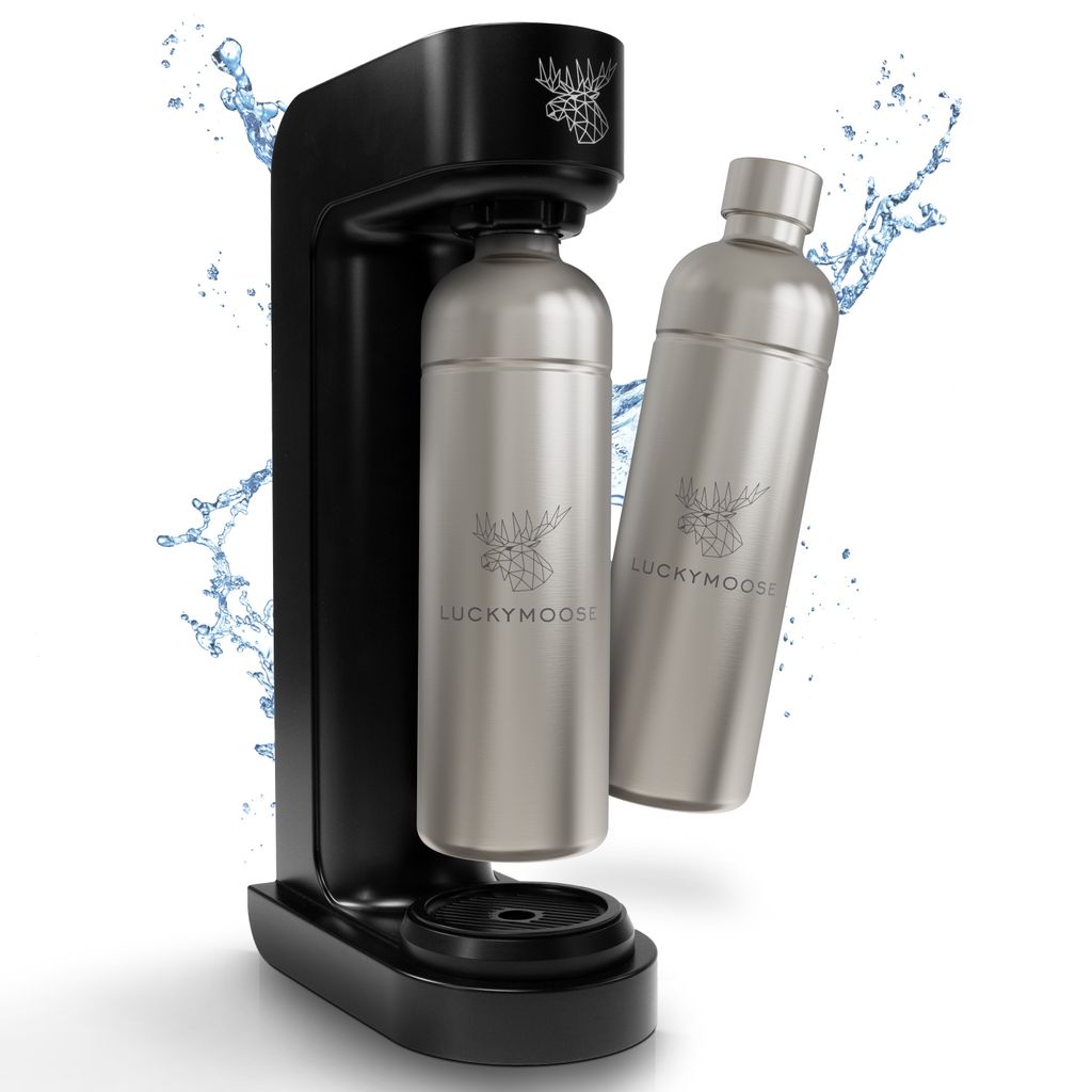 Luckymoose Infinity Wassersprudler mit 2x 1,25L Produktbild 