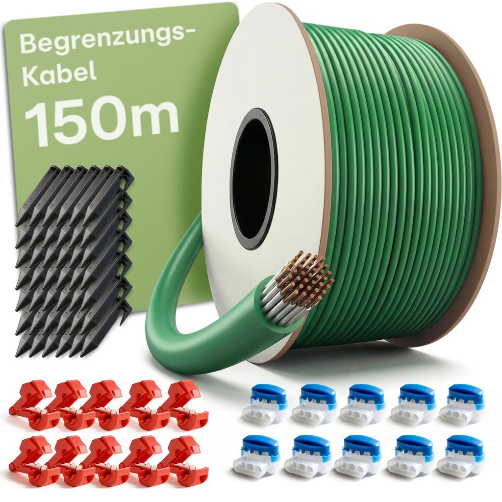 Praknu Begrenzungskabel Mähroboter Set (150m)- Universal Produktbild 