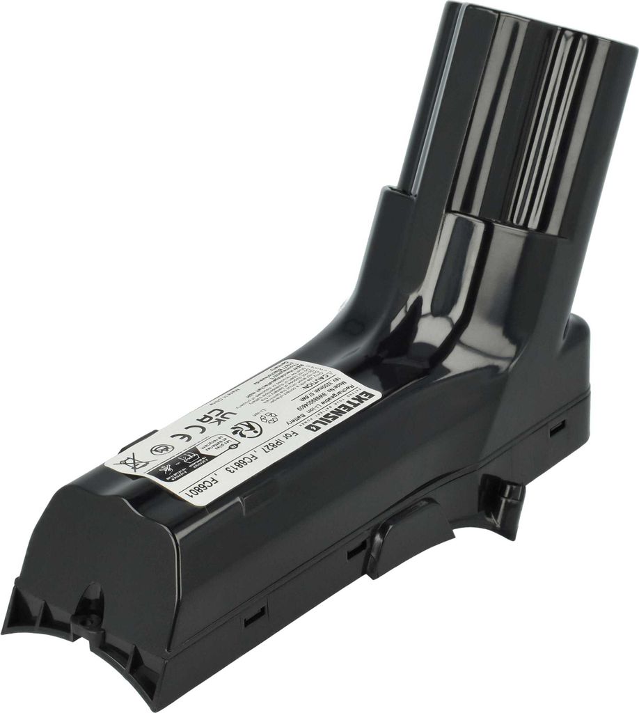 EXTENSILO Akku kompatibel mit Philips FC6813, FC6812/01 SpeedPro Max, FC6812, FC6812/82, FC6812/81, FC6801 Staubsauger (3200 mAh, 18 V, Li-Ion)
