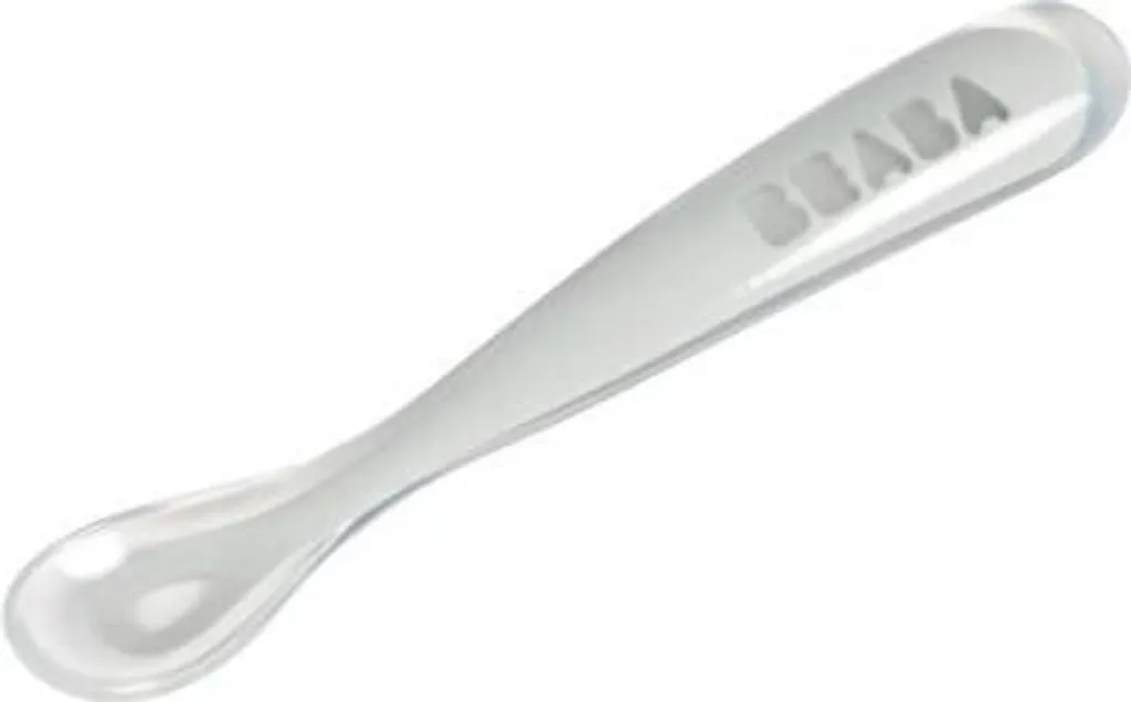 Cuillère silicone souple BEABA pour gencives sensibles de nourrisson