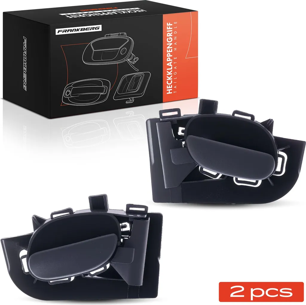 Poignée de porte Peugeot 206 CC en ABS Renforcé - Lot de 2 Frankberg