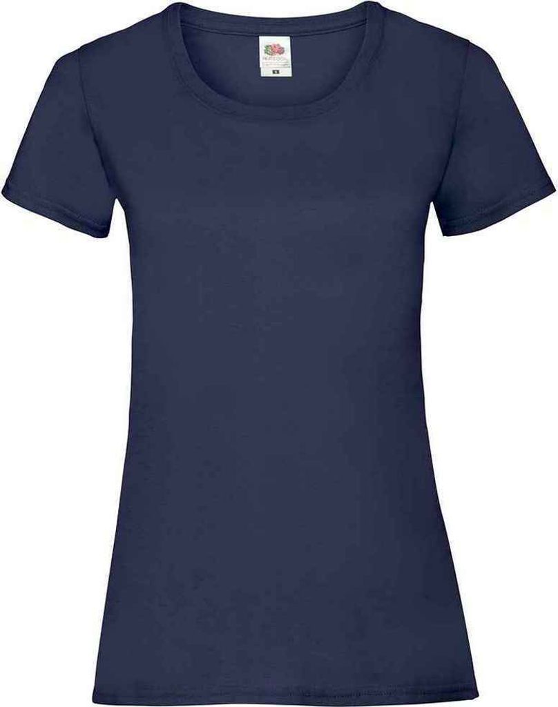 Fruit of the Loom - "Valueweight" T-Shirt für Damen RW9421 (42 DE) (Dunkles Marineblau)