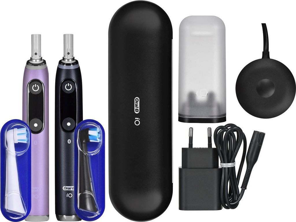 Oral-B iO Series 9 Duo Pack Black + Rose Elektrische Produktbild 1