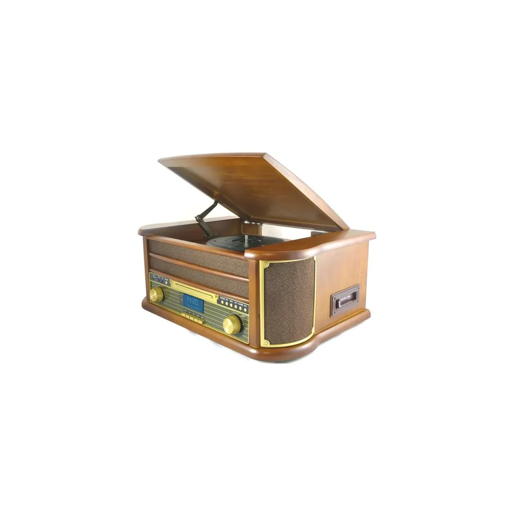 Inovalley RETRO29E-N Micro-chaîne Stéréo Bluetooth 5.0 2 x 20 W Noire