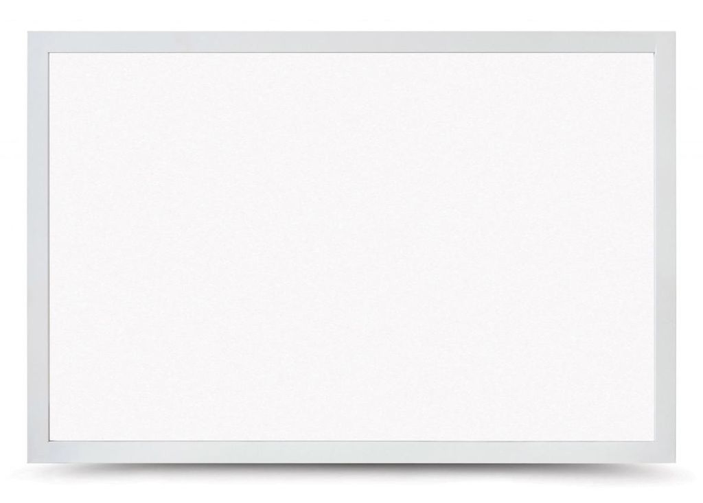 Magnettafel Whiteboard 40x60 cm mit silbernem Rahmen Produktbild 