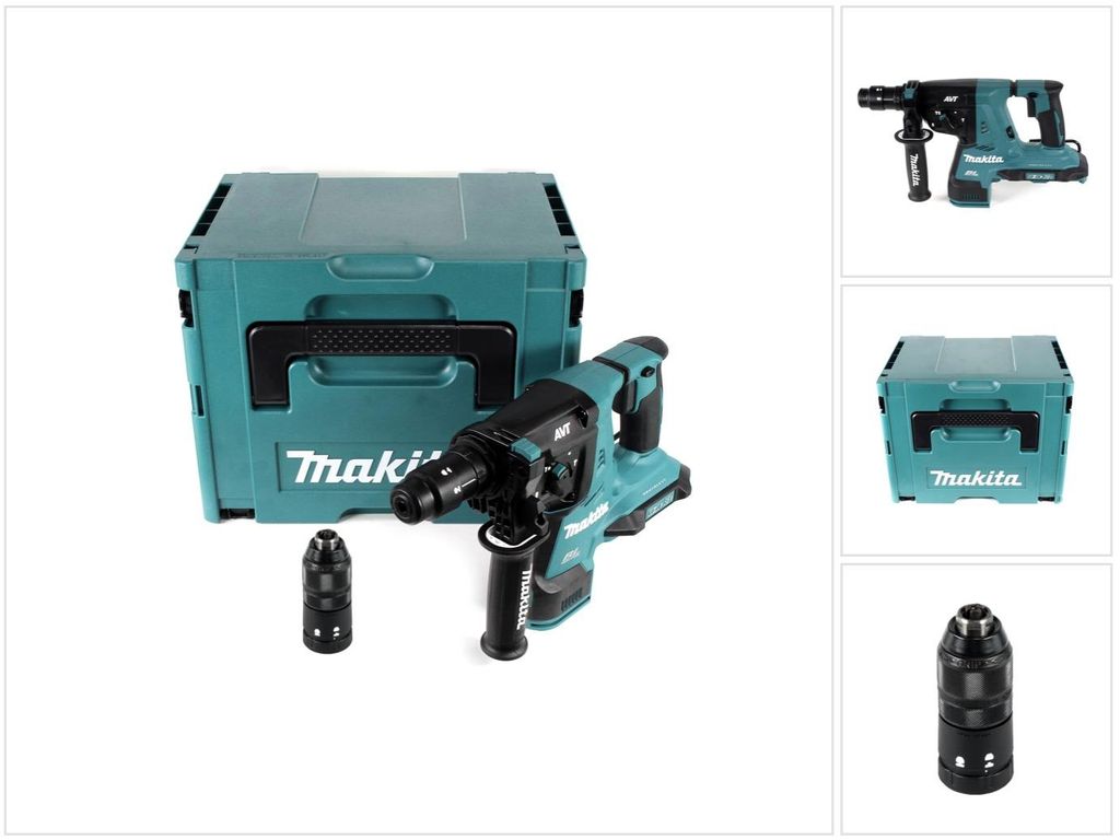 Makita DHR 281 ZJ Tassellatore a batteria 2x 18 V / Immagine del prodotto 
