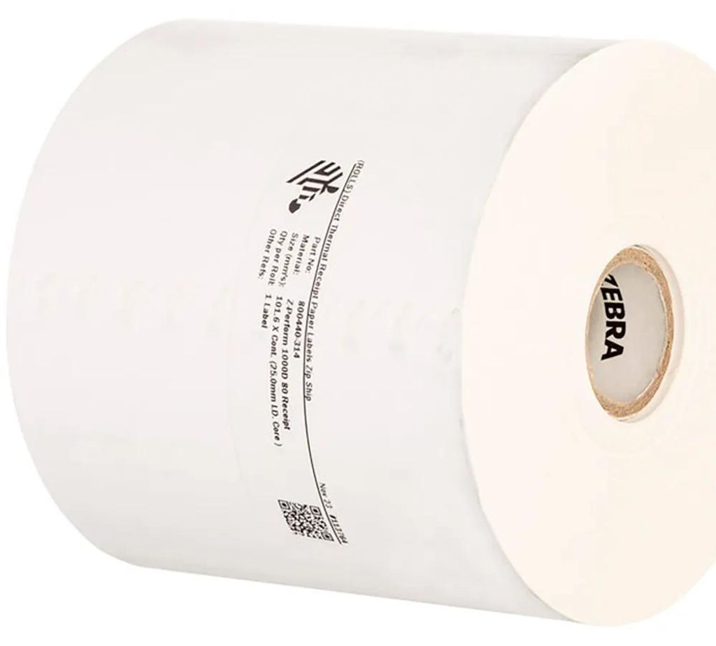 Zebra Z-Perform 1000D 80 Receipt - Rolle (1,2 cm x 10 m) Produktbild 