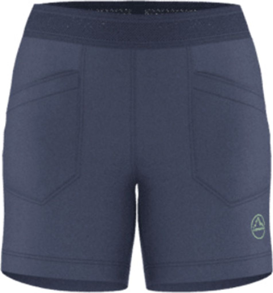 Roots Shorts W, Climbing, Woman, Shorts, B46E37 Night Sky/Aspen Green, XS - La Sportiva