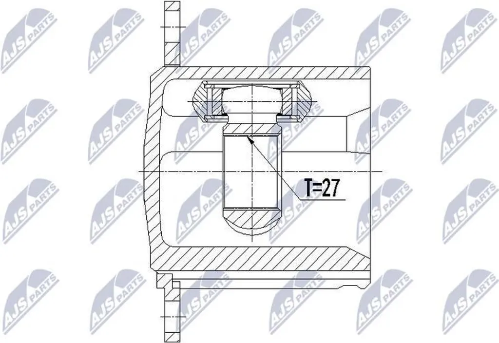 Réparer fuite arbre transmission Audi Q5 : Kit joints NTY NPW-AU-010