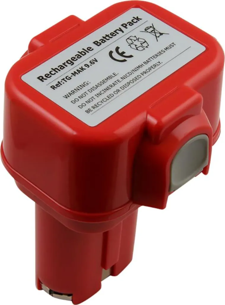 Batterie de rechange 9,6V 3000mAh pour perceuse Makita 9120 par Avizar