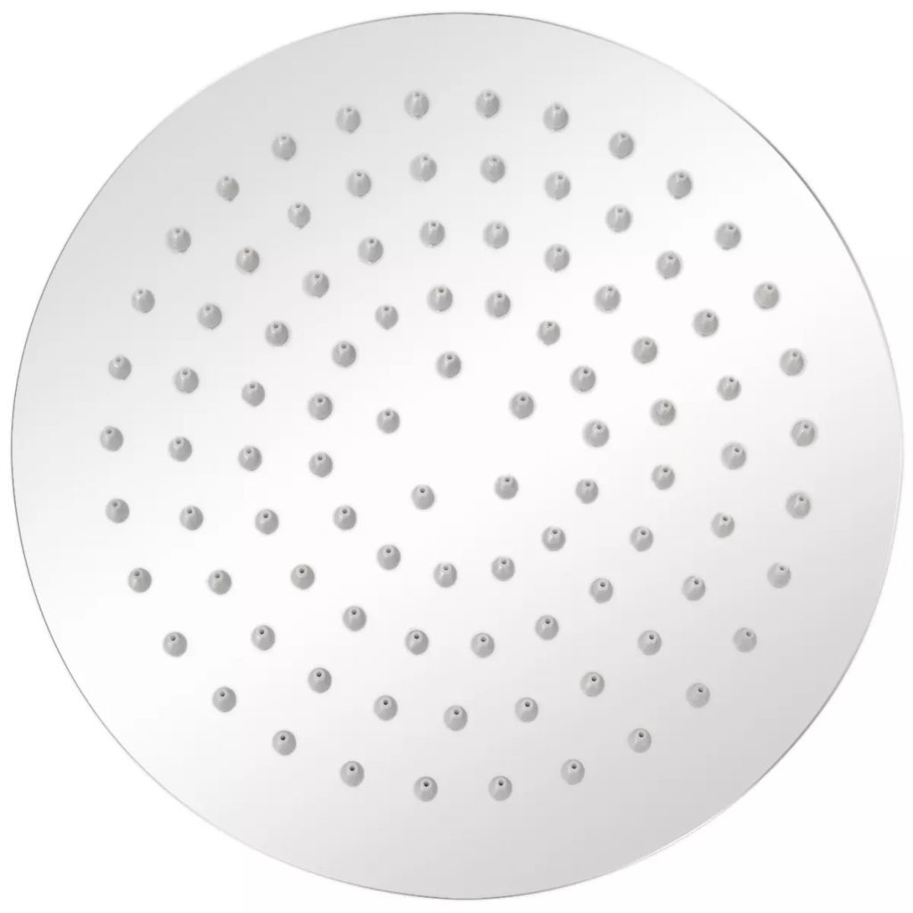 vidaXL Douche de pluie inox 20 cm ronde Image du produit 