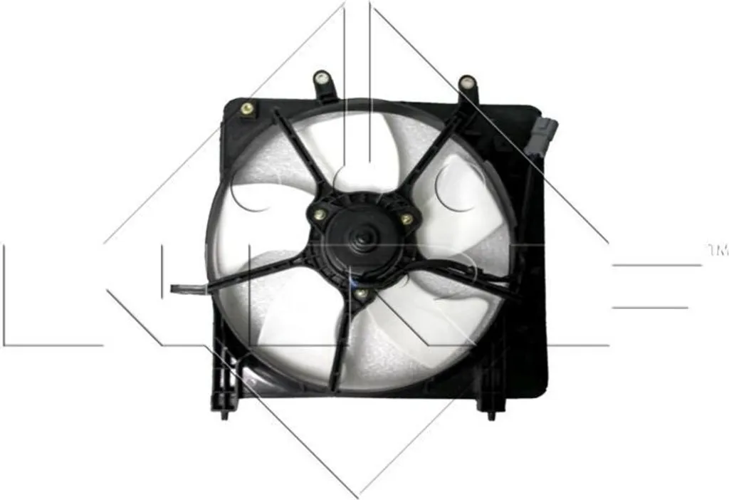 Ventilateur de radiateur pour embouteillage et ville Jazz II