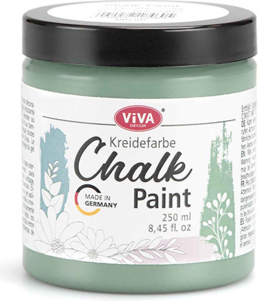ViVA DECOR Chalk Paint - Kreidefarbe 250 ml - Green Produktbild 