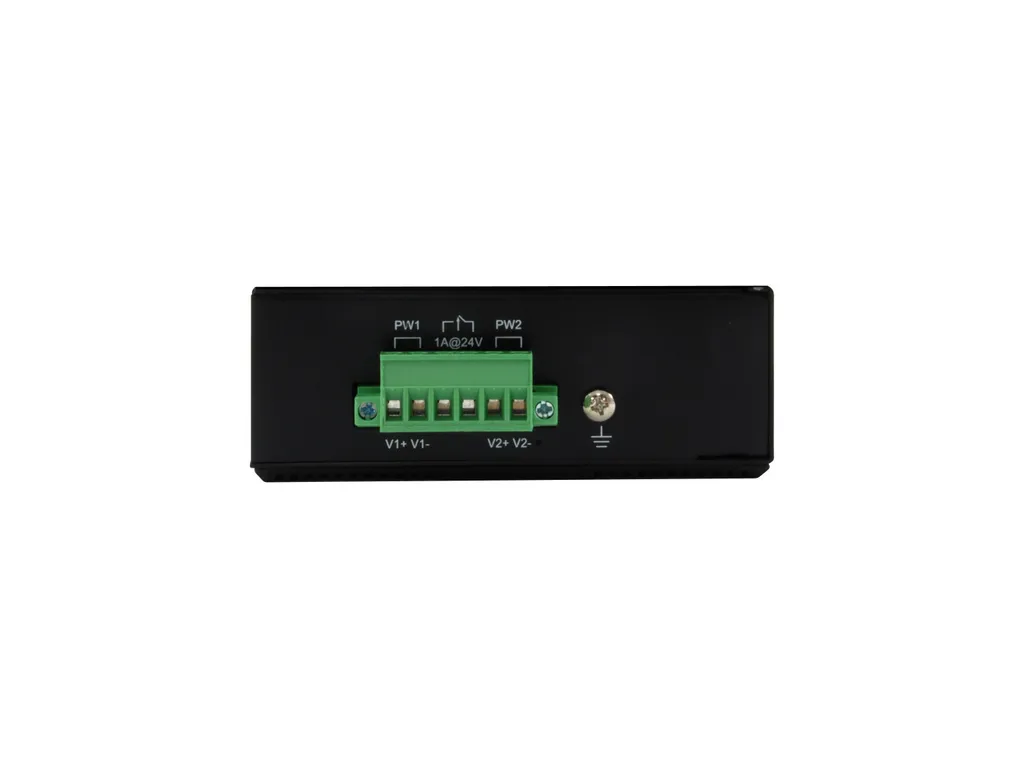 Switch PoE+ Industriel LevelOne 8xGE 200W en boîtier métal robuste