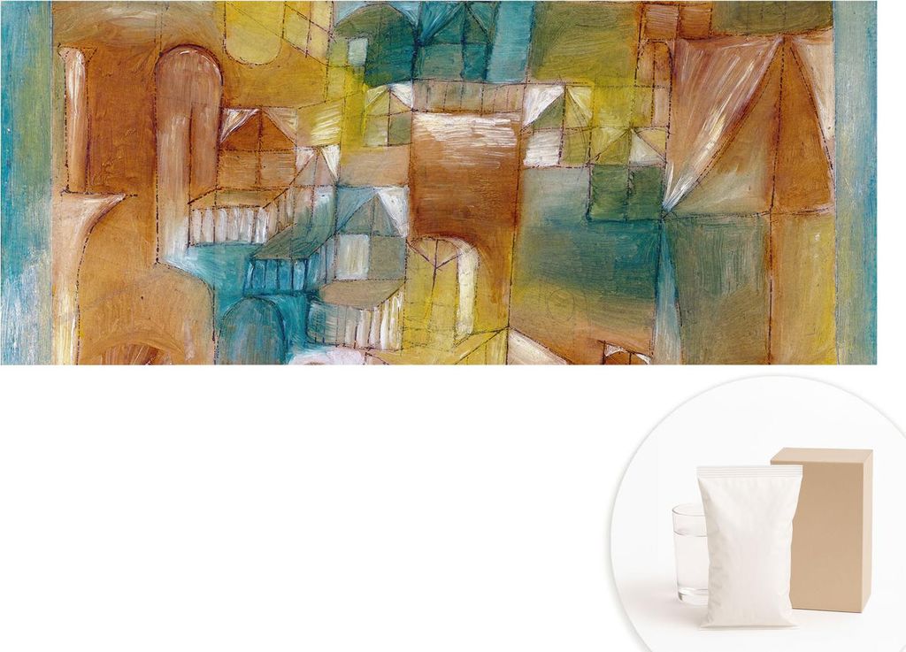 Fototapete - Wandbilder für Wohnzimmer - 208x146 cm - Dekorative Wandfolie - Modernes Design für Wanddekoration - Tapeten für Innenräume - Geom...