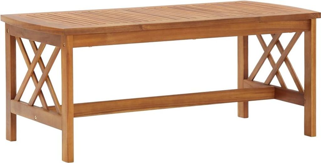 vidaXL 5-tlg. Garten-Lounge-Set mit Auflagen Massivholz Akazie