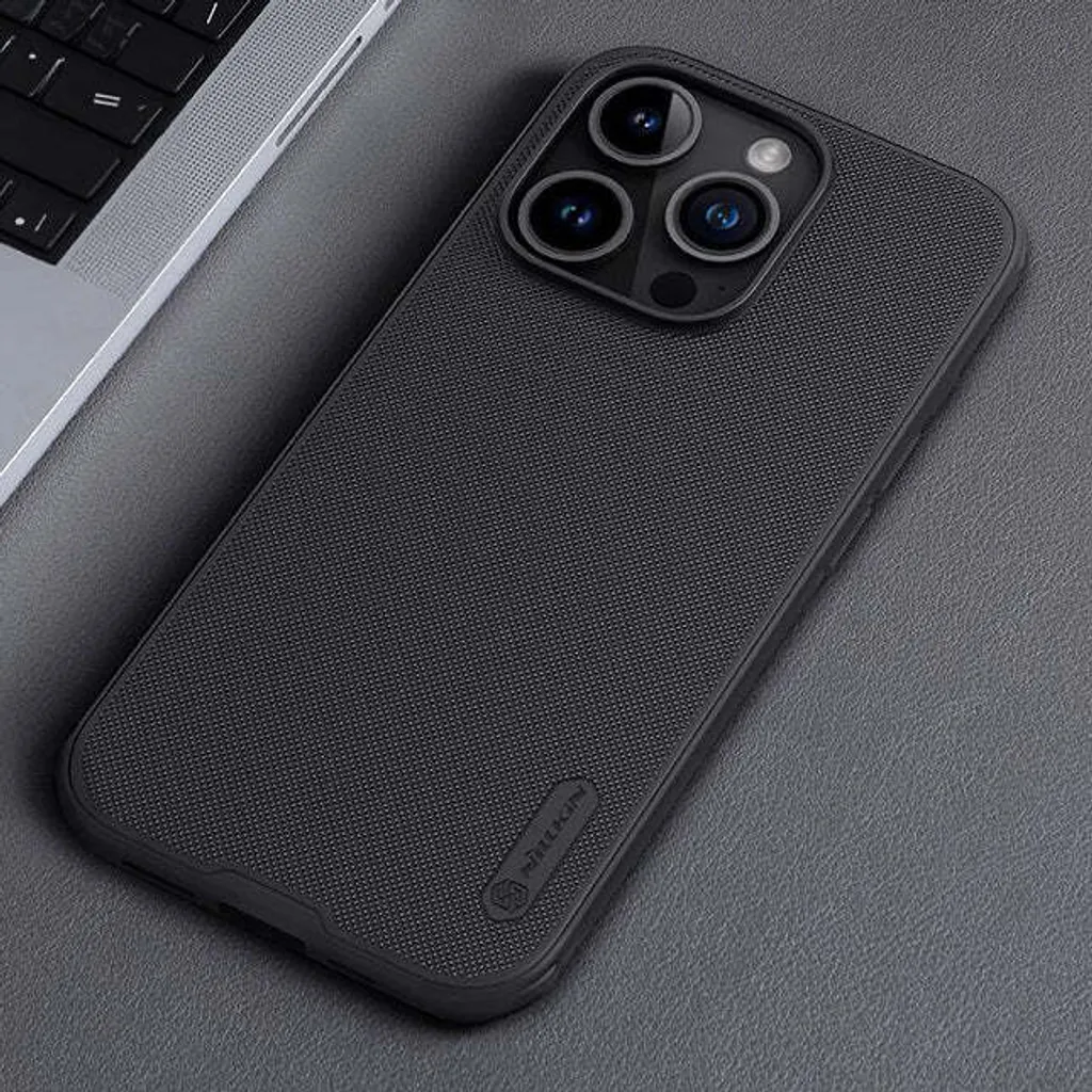 Custodia Nillkin iPhone 15 Pro Nero - Design Professionale e Sicuro - 22