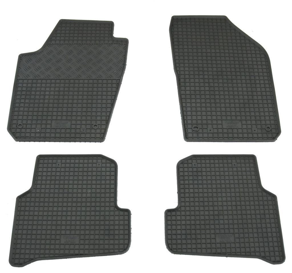 Rigum Gummi Fußmatten Set für VW Polo 6R / 6C