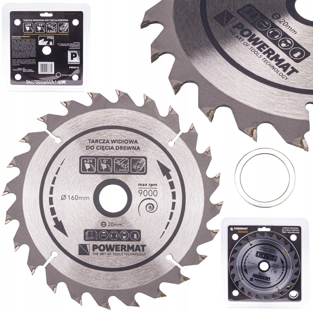 Disco diamantato per legno TDD-160x20x24Z Immagine del prodotto 