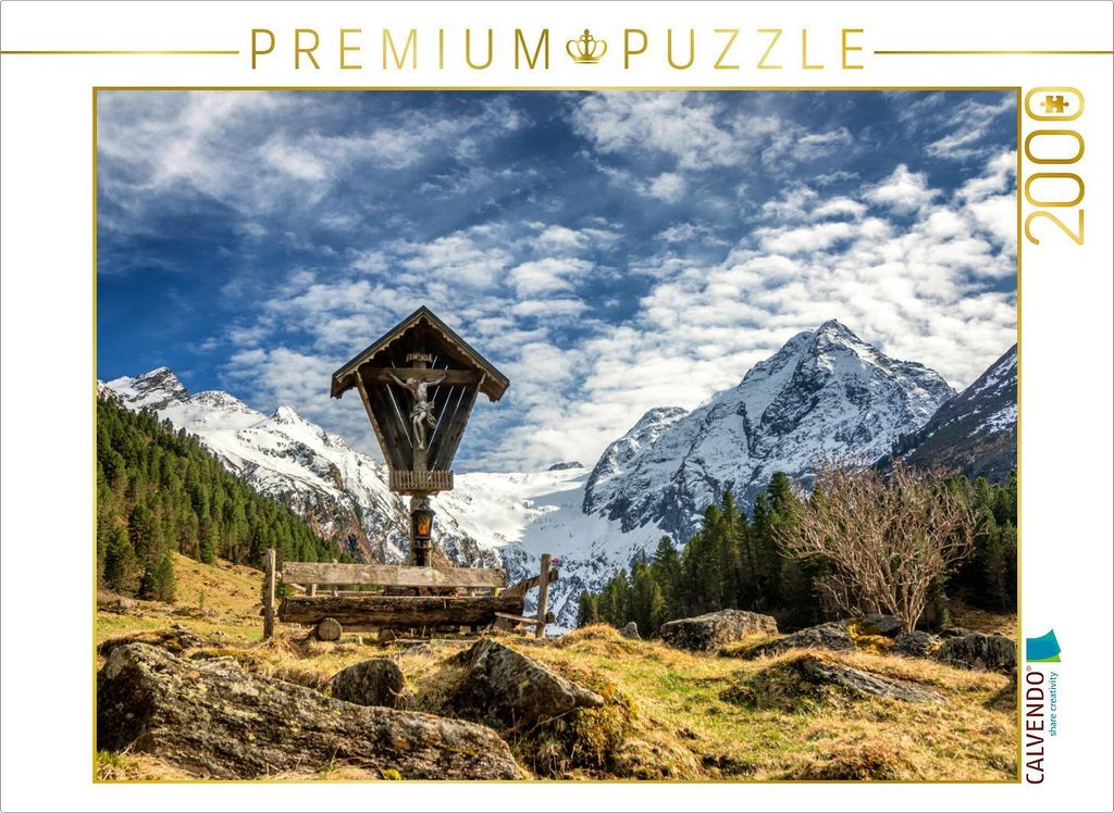 CALVENDO Puzzle Ein Motiv aus dem Kalender Tirol - Das Land in den Bergen 2000 Teile Puzzle quer | 2000 Teile Lege-Größe 90x67cm Foto-Puzzle für...