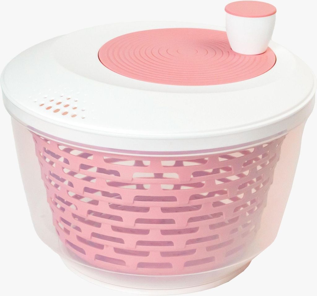Westmark Spinderella Salatschleuder 4.4 l rosa Produktbild 