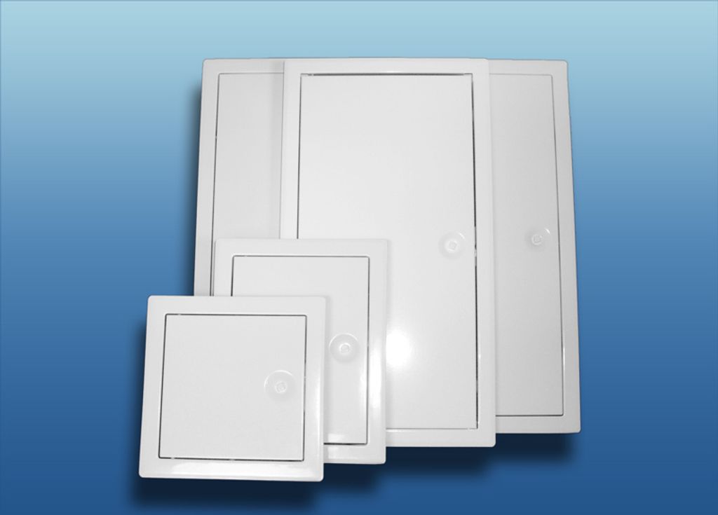 Revisionstür Metall mit Vierkantverschluss : 150x200mm Produktbild 