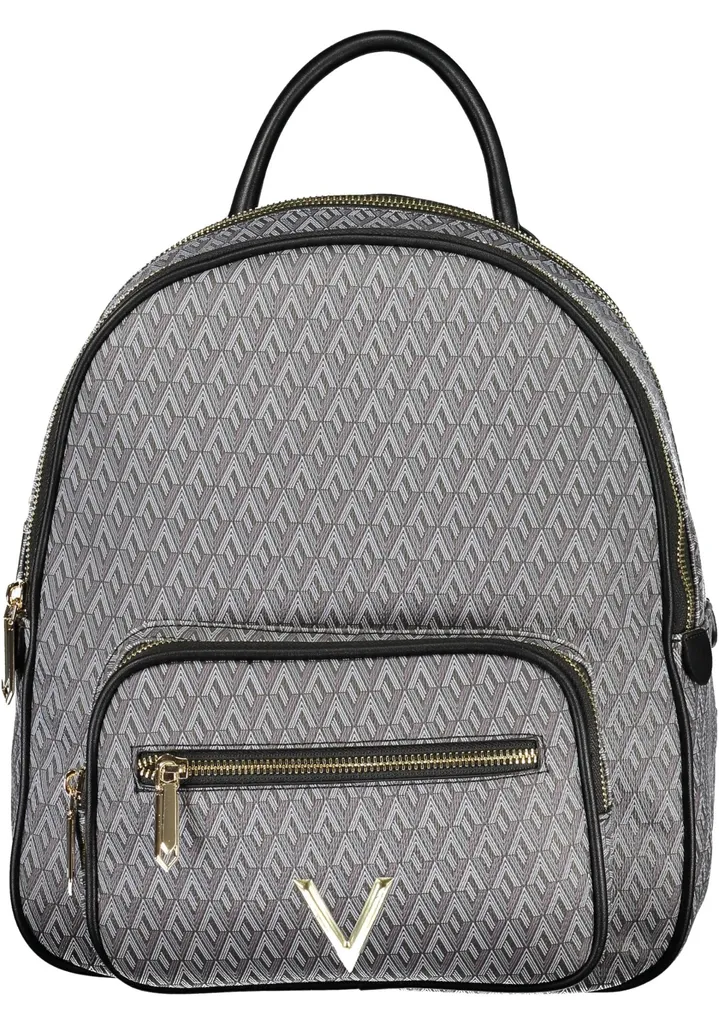 Petit sac à dos noir femme idéal bureau et loisirs en matières recyclées
