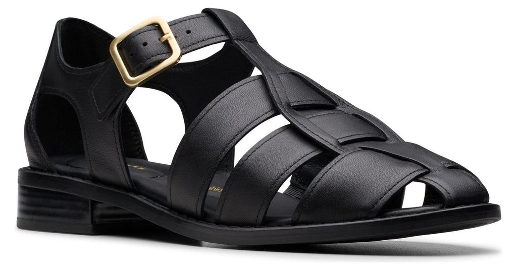 Clarks Hana Sun 26181215 4, sandali da donna neri, taglia Immagine del prodotto 