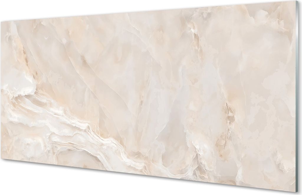 Glasbilder 140x70 Wandkunst Marmorsteinmauer