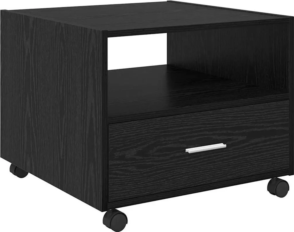 Tavolino Quadrato 55x55 cm Nero | vidaXL Mobile Salotto Pratico