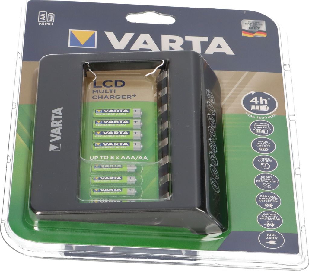 Nabíječka Varta LCD Multi Charger+ Obrázek produktu 16