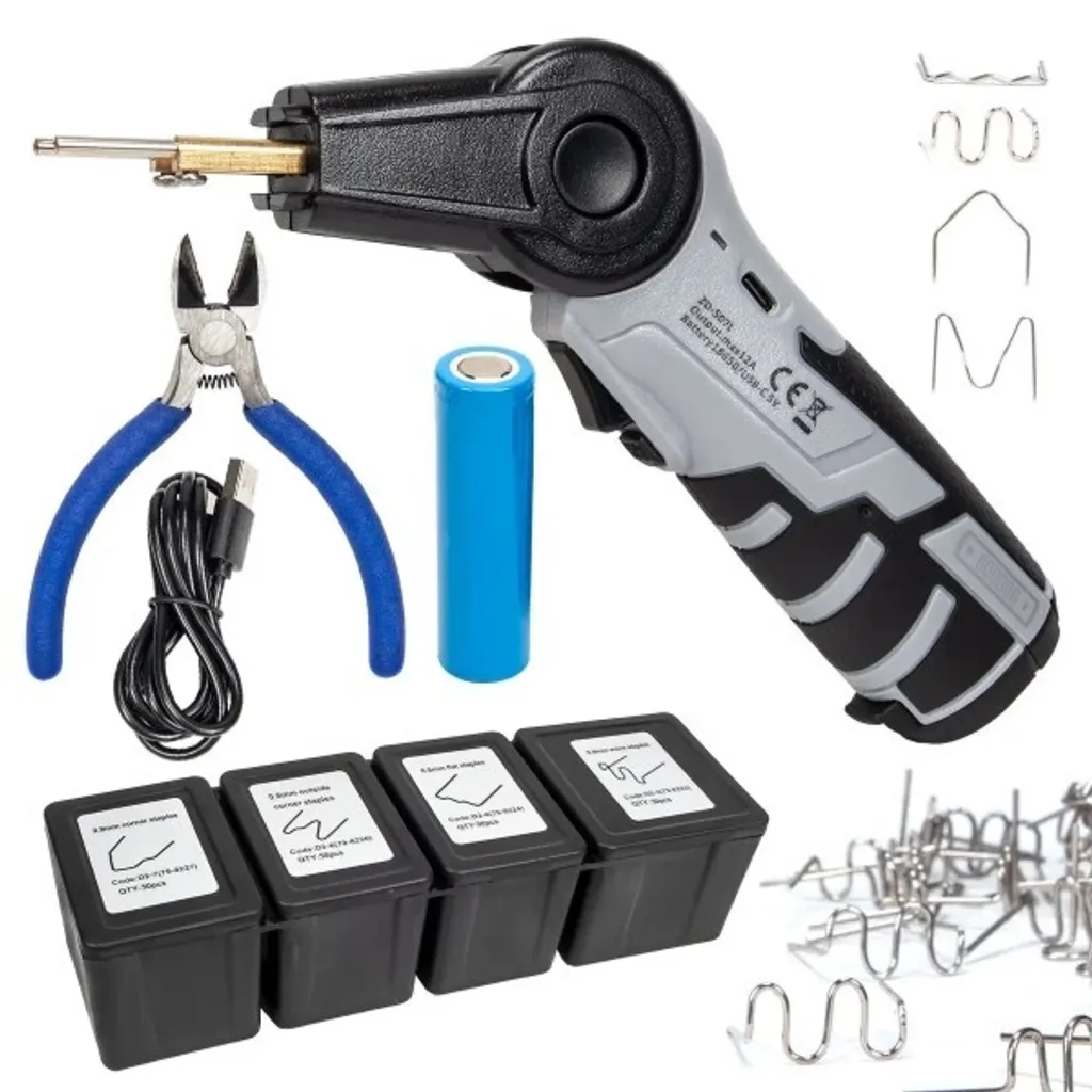 Pistolet de soudage plastique ZD-507L manuel avec tête rotative flexible