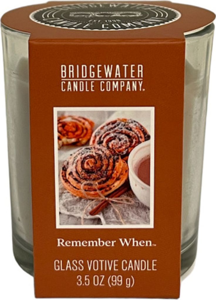 Bridgewater Candle Glas Votivkerze Remember When 99 g
