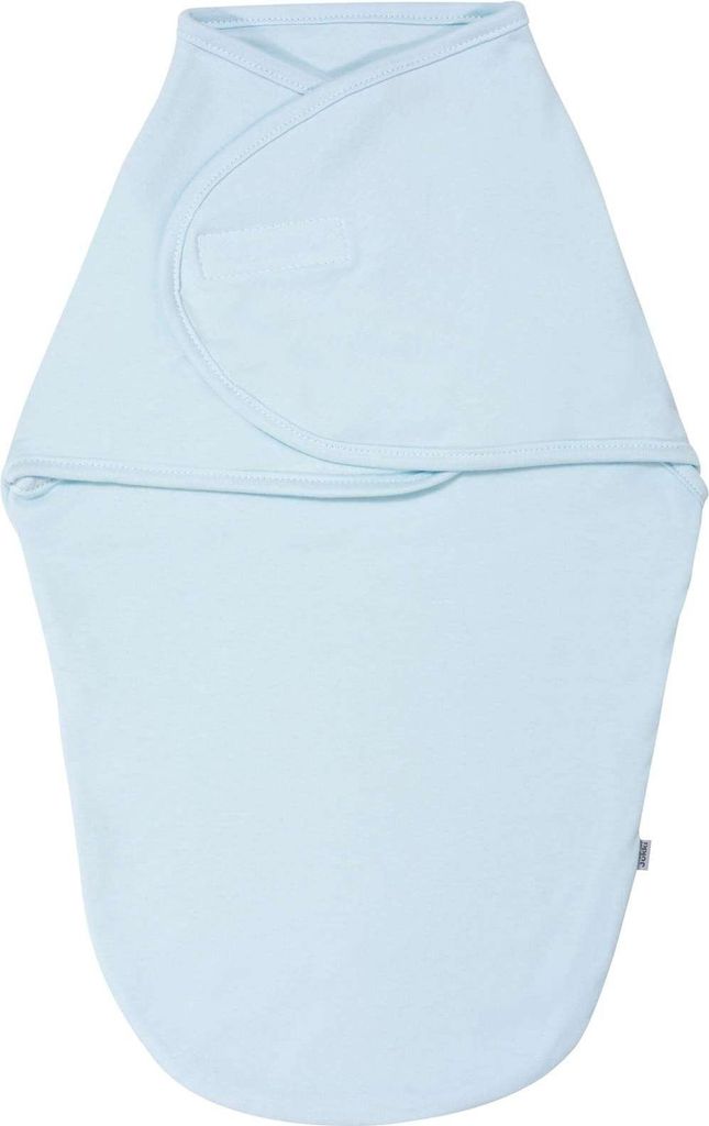 Neugeborene Trikot Wickeltuch - Pastel Blue