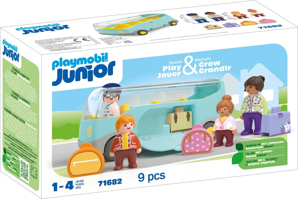 PLAYMOBIL Junior 71682 JUNIOR: Reisebus Zdjęcie produktu 