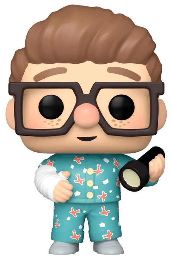 Cadeau Figurine Carl Pixar Là-haut pour décoration bureau et étagère