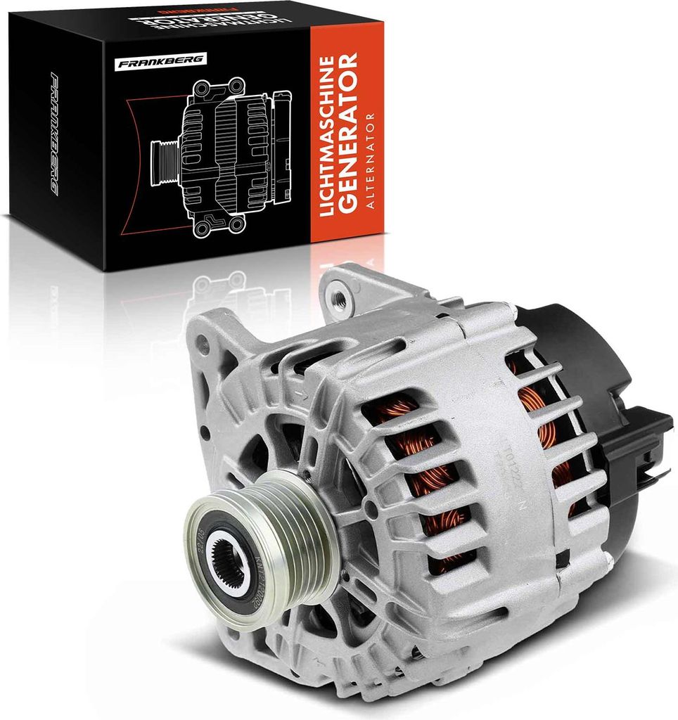 Frankberg 1x Lichtmaschine Generator für VW Golf VI 5K1 517 Polo Audi A3 A1 Seat Skoda