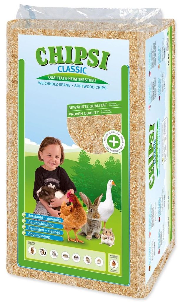 Podściółka Chipsi Classic 500l/20kg Zdjęcie produktu 