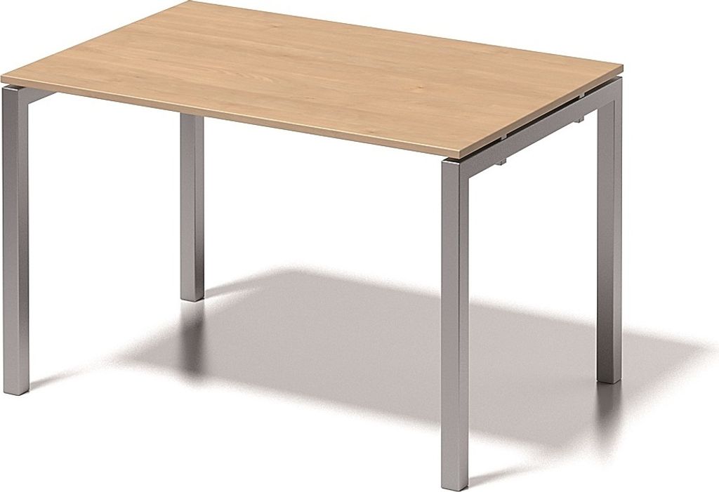 BISLEY Schreibtisch Cito Maße: 120 x 74 x 80 cm (B x H x T) 3-Schicht-Spanplatte, melaminharz Farbe der Tischplatte: ahorn