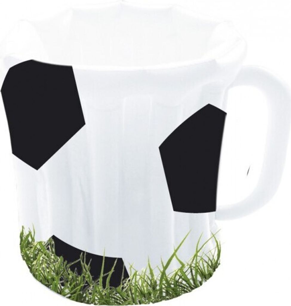 Aufblasbarer Krug Fussball 60cm DE