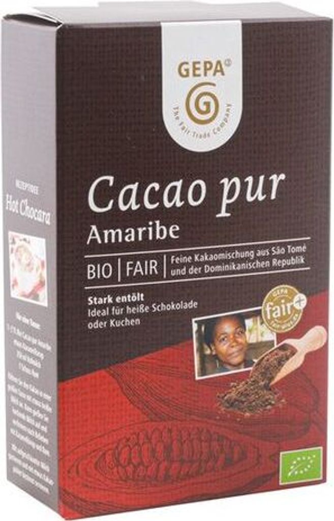 GEPA Cacao Pur Amaribe -  - 125g Produktbild 